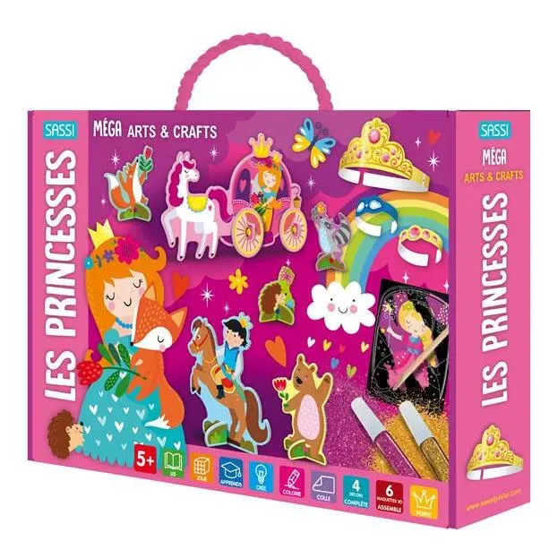 Sassi Libro infantil Les Princesses PINK
