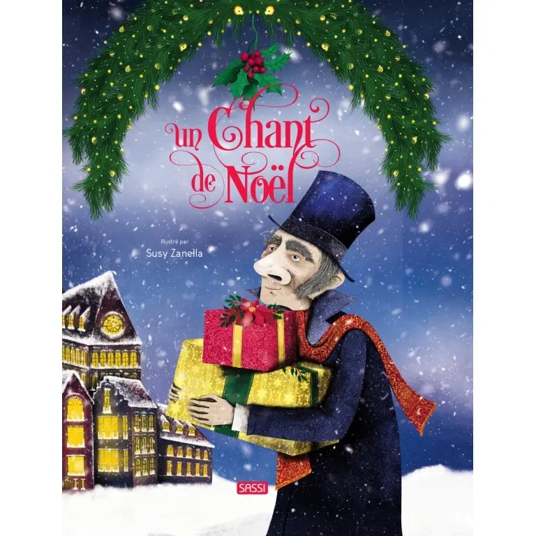 Sassi Libro infantil Un Chant De Noel PURPLE