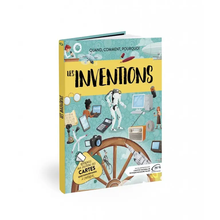 Sassi Libro infantil Les Inventions BLUE