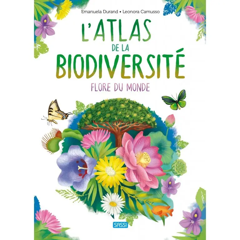Sassi Libro infantil Flore du Monde WHITE