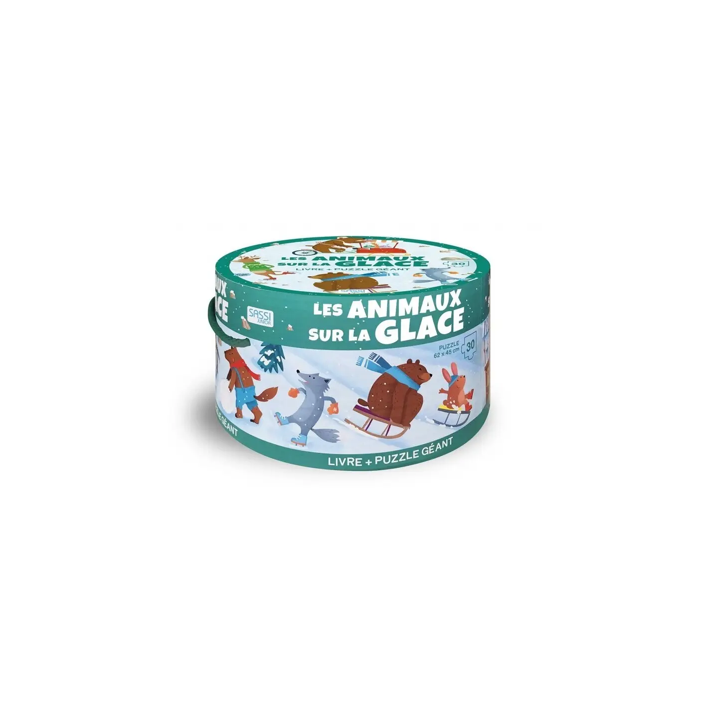 Sassi Puzzle Les Animaux Sur La Glace BLUE