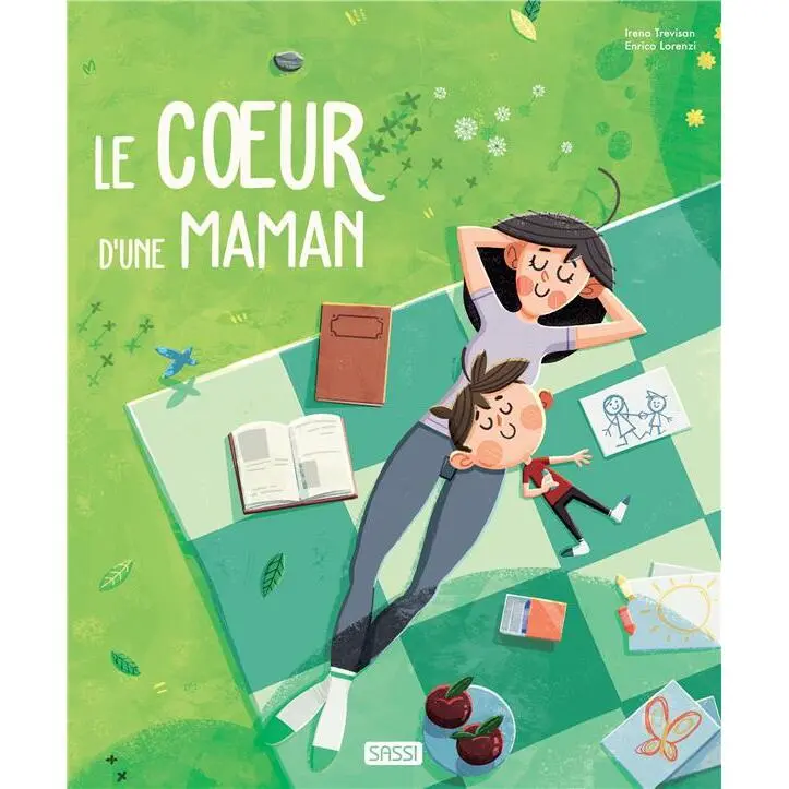 Sassi Libro infantil Le Cœur D’Une Maman GREEN