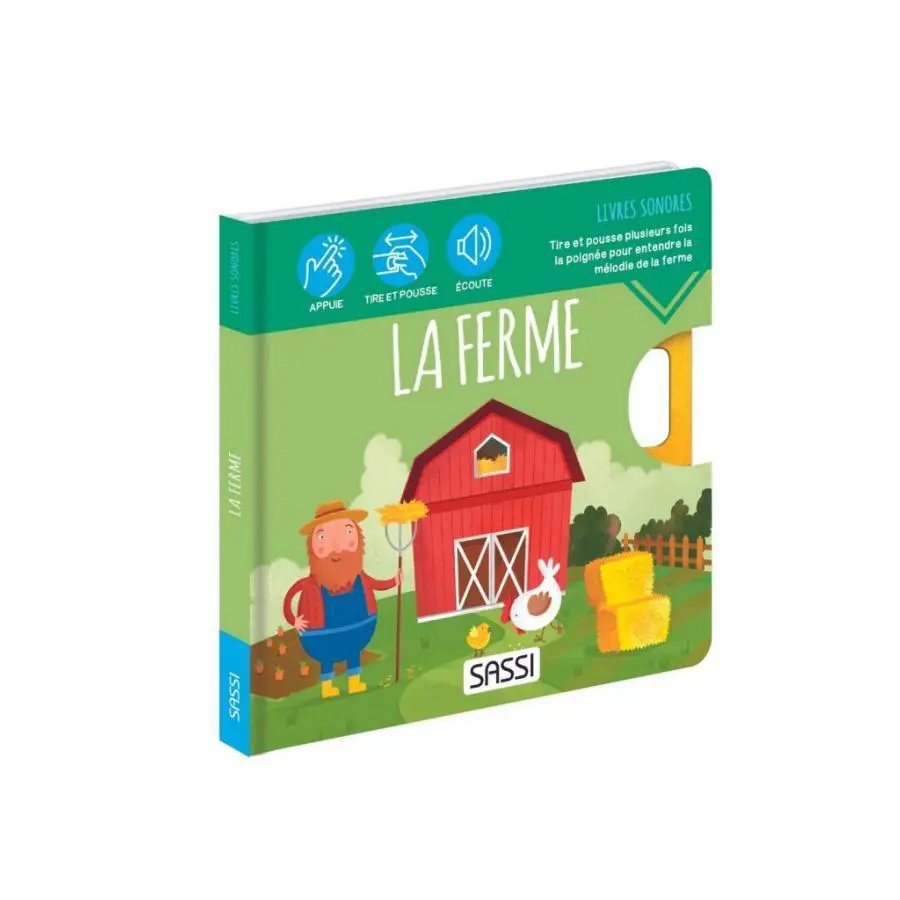 Sassi Pequeño libro de sonido la granja GREEN