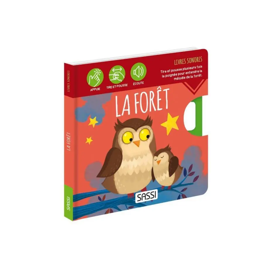 Sassi Pequeño libro sonoro el bosque RED