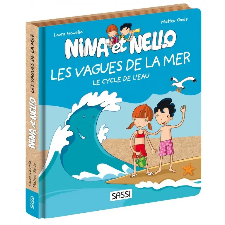 Sassi Libro infantil Nina et Nello BLUE