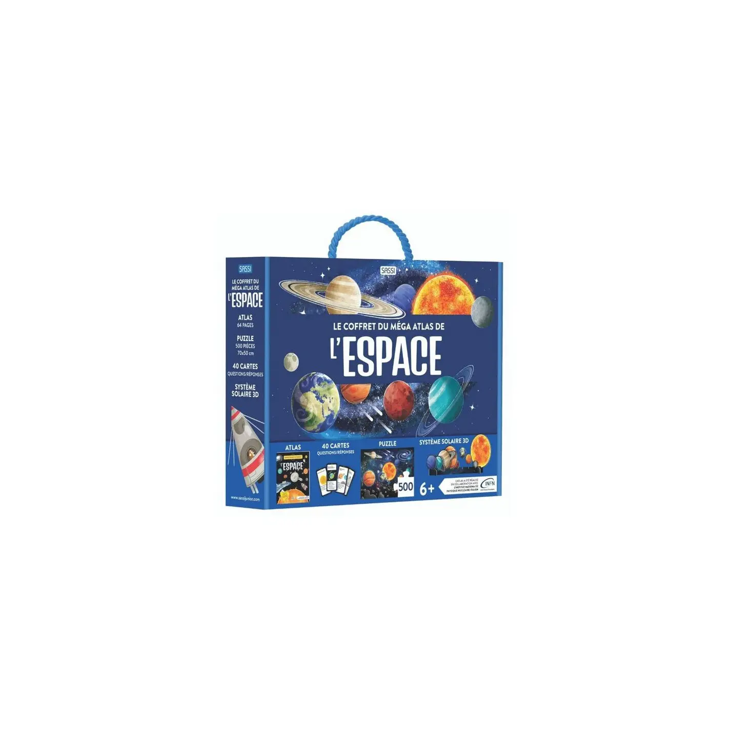 Sassi Caja de mega atlas del espacio BLUE