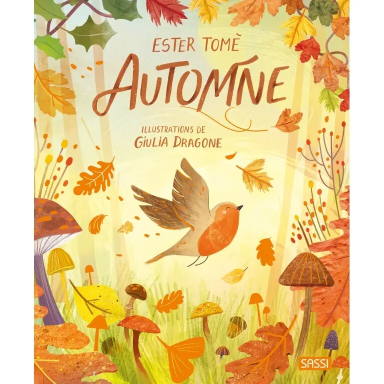 Sassi Libro infantil Automne YELLOW