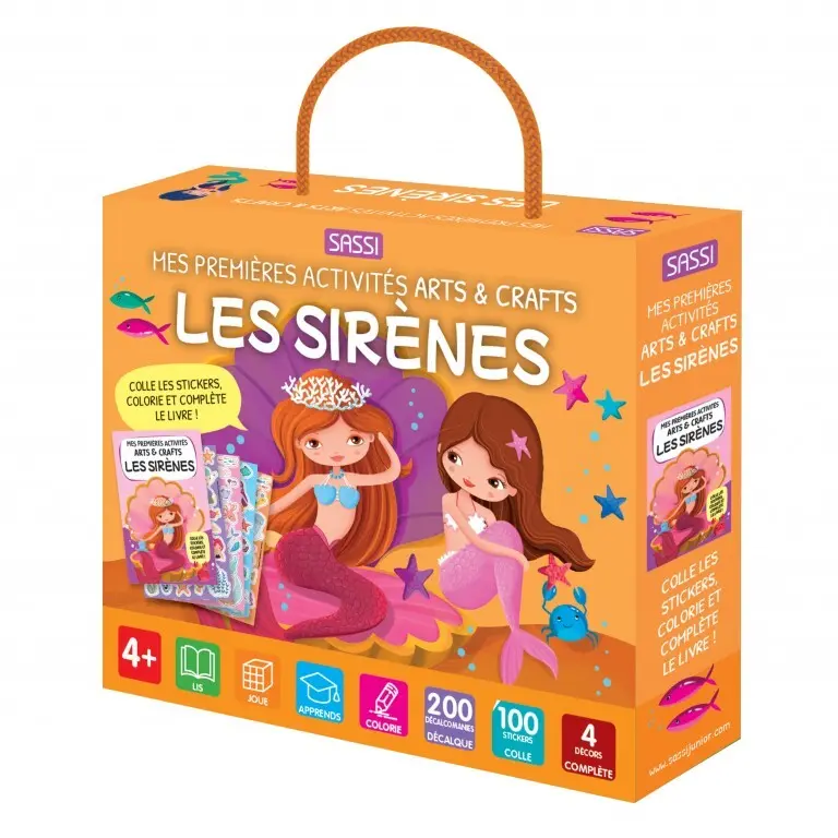 Sassi Libro infantil Les Sirenes ORANGE