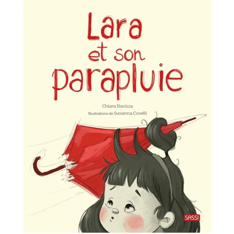 Sassi Libro infantil Lara Et Son Parapluie BEIGE
