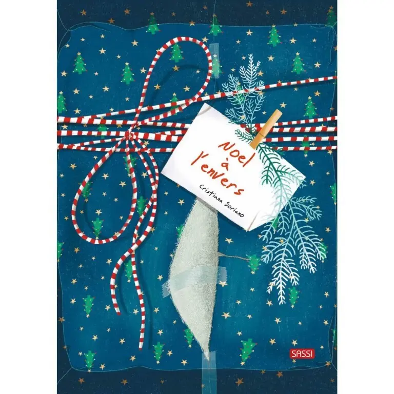 Sassi Libro infantil Noël À L’Envers BLUE