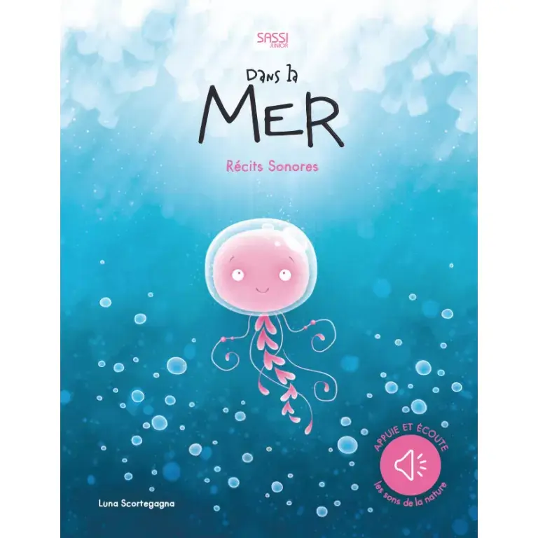 Sassi Libro infantil Dans La Mer BLUE