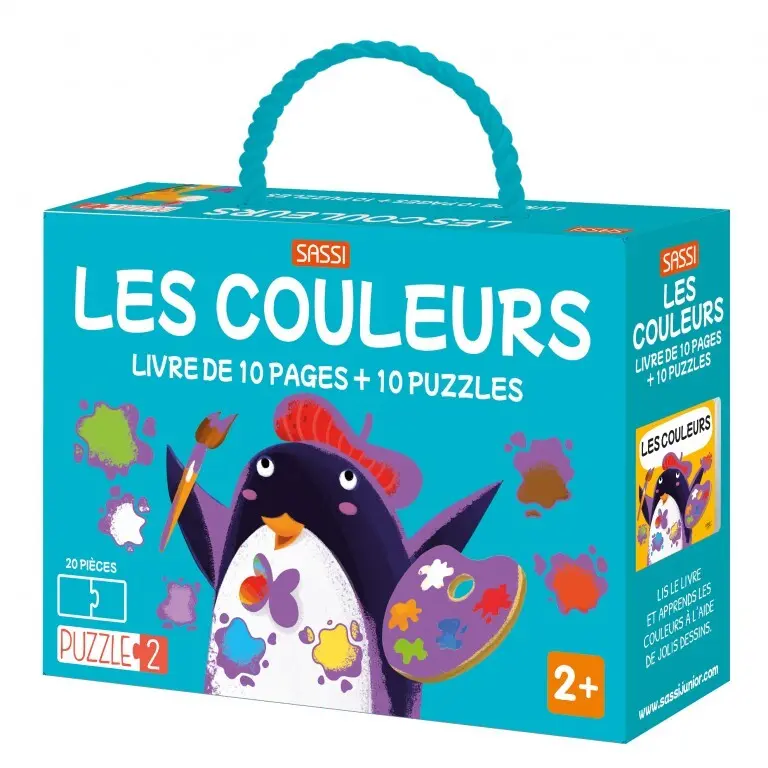 Sassi Puzzle Les Couleurs BLUE