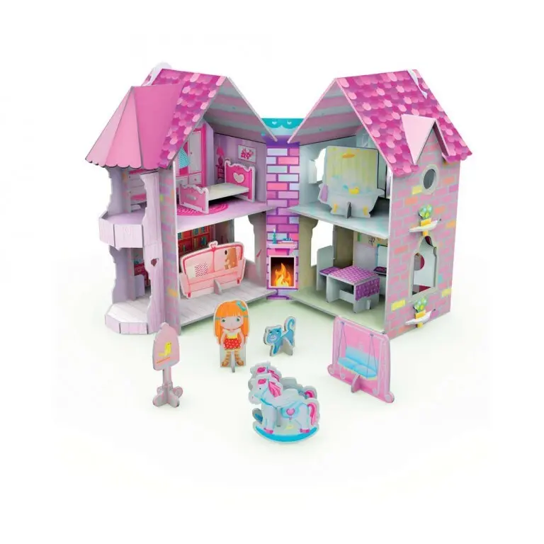 Sassi Conjuntos de edificios La Maison Des Poupees 3D PINK