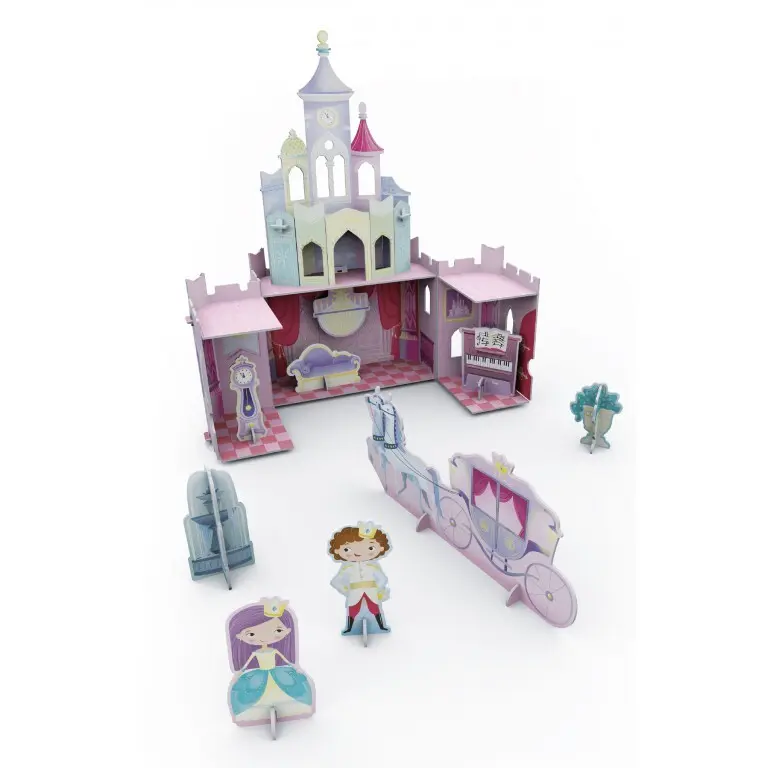 Sassi Conjuntos de edificios Le Château Des Princesses 3D PURPLE
