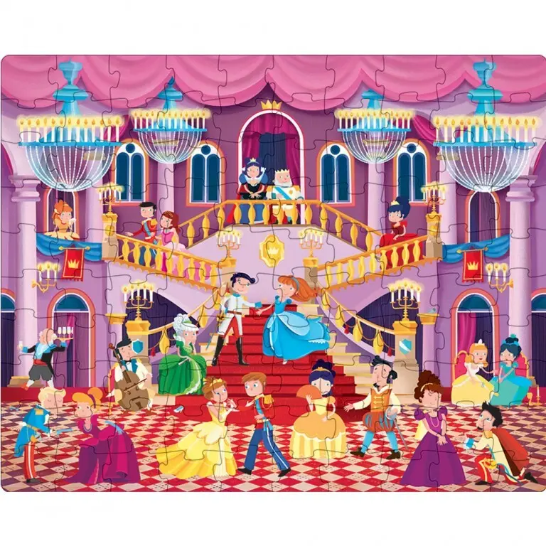 Sassi Puzzle Le Bal Des Princesses PINK
