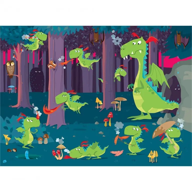 Sassi Puzzle La Foret Des Dragons GREEN