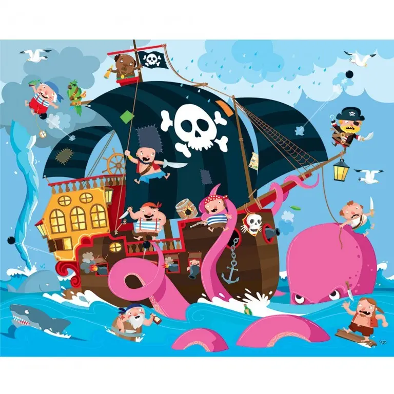 Sassi Puzzle Les Pirates BLUE