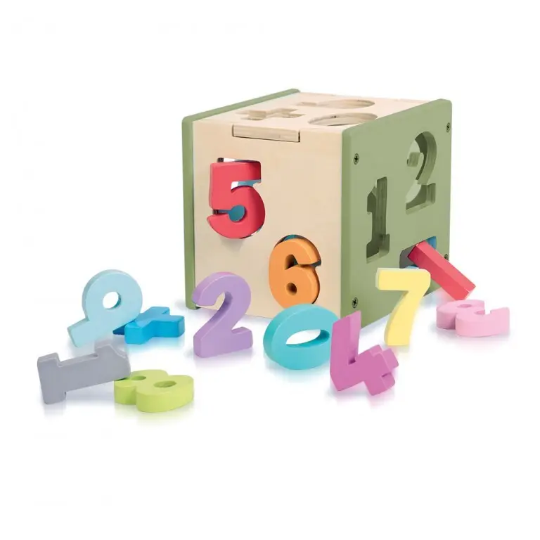 Sassi Juegos educativos Le Cube Des Chiffres MULTICOLOR