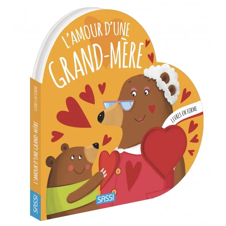 Sassi Libro infantil L’amour D’une Grand-mere ORANGE