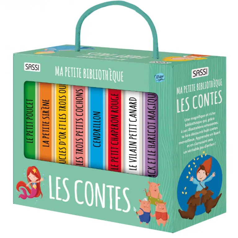 Sassi Libro infantil Les Contes GREEN