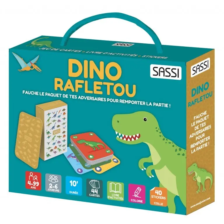 Sassi Juegos de cartas Dino Rafletou BLUE
