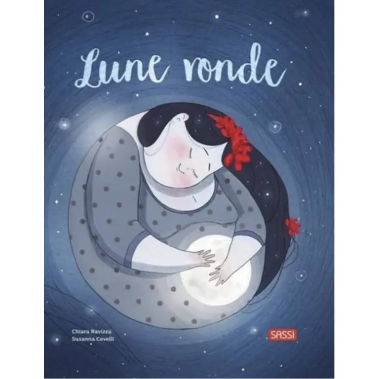 Sassi Libro infantil Lune Ronde BLUE