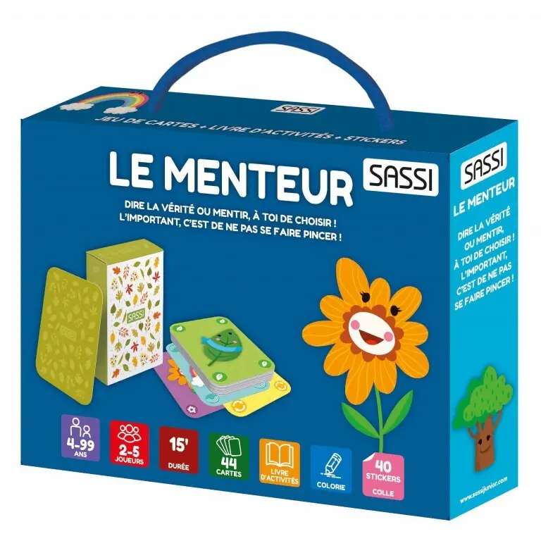 Sassi Juegos de cartas Le Menteur – La Nature BLUE