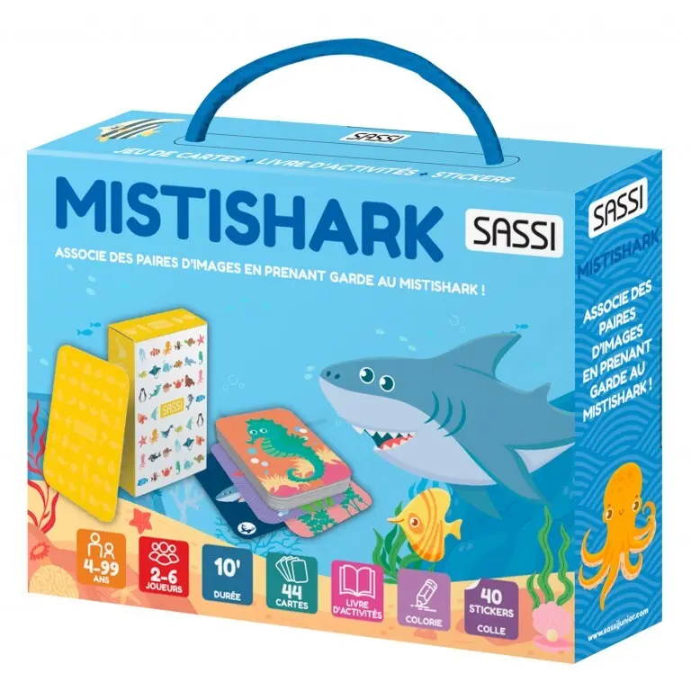 Sassi Juegos de cartas Mistishark BLUE