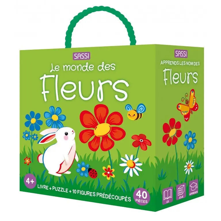 Sassi Puzzle Le Monde Des Fleurs GREEN