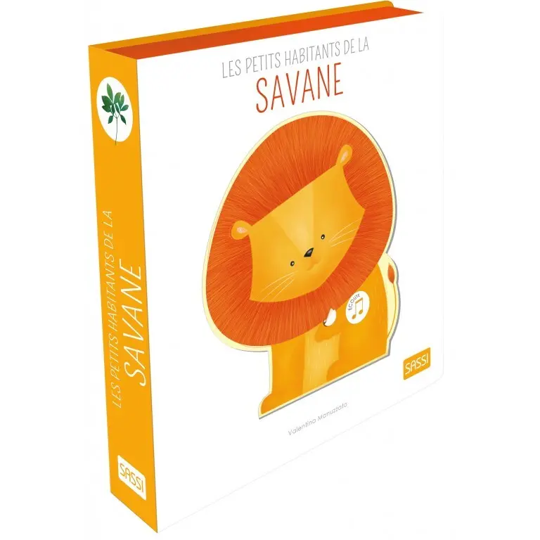 Sassi Libro infantil Les Petits Habitants De La Savane WHITE