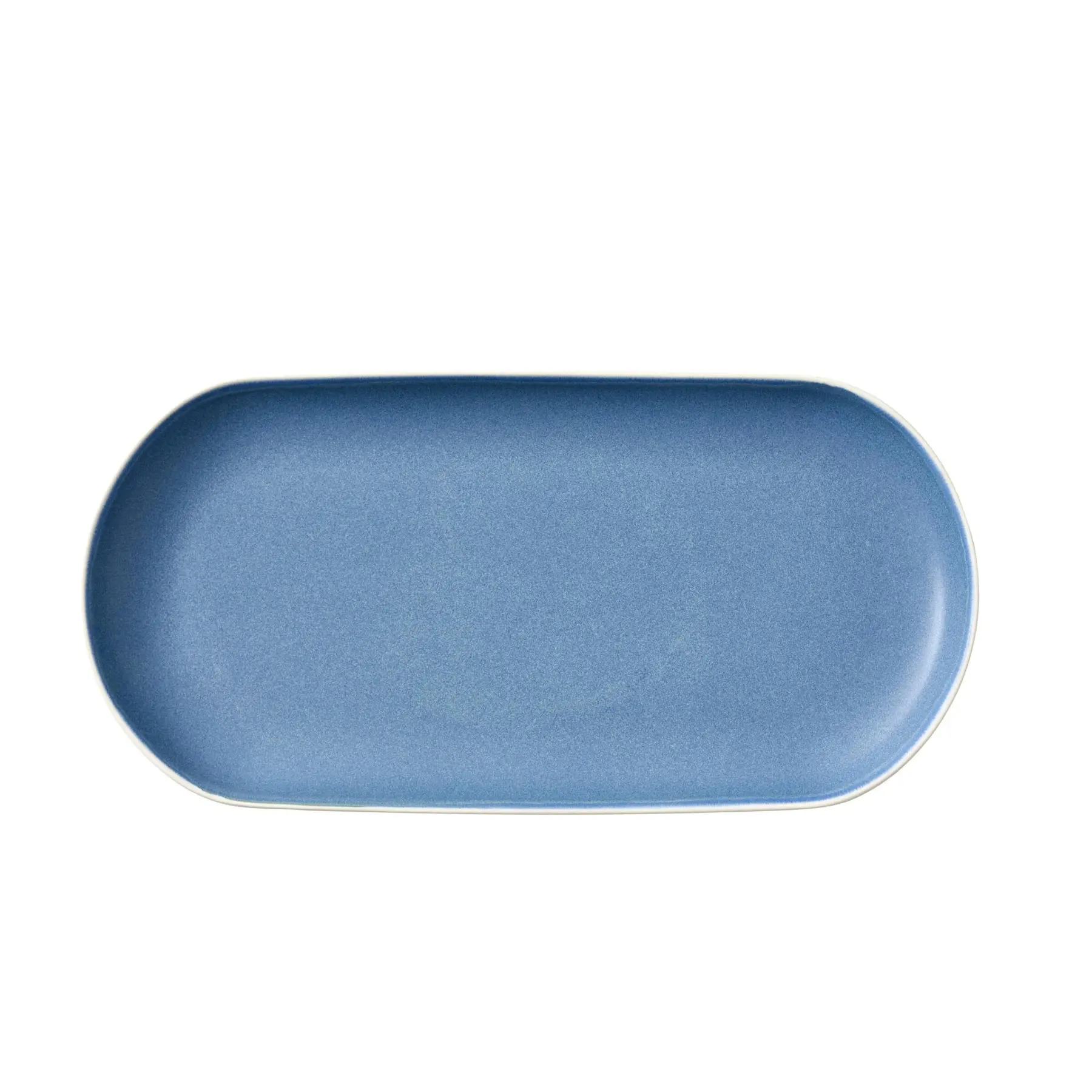 Studio Round Plato para servir North (x2) BLUE