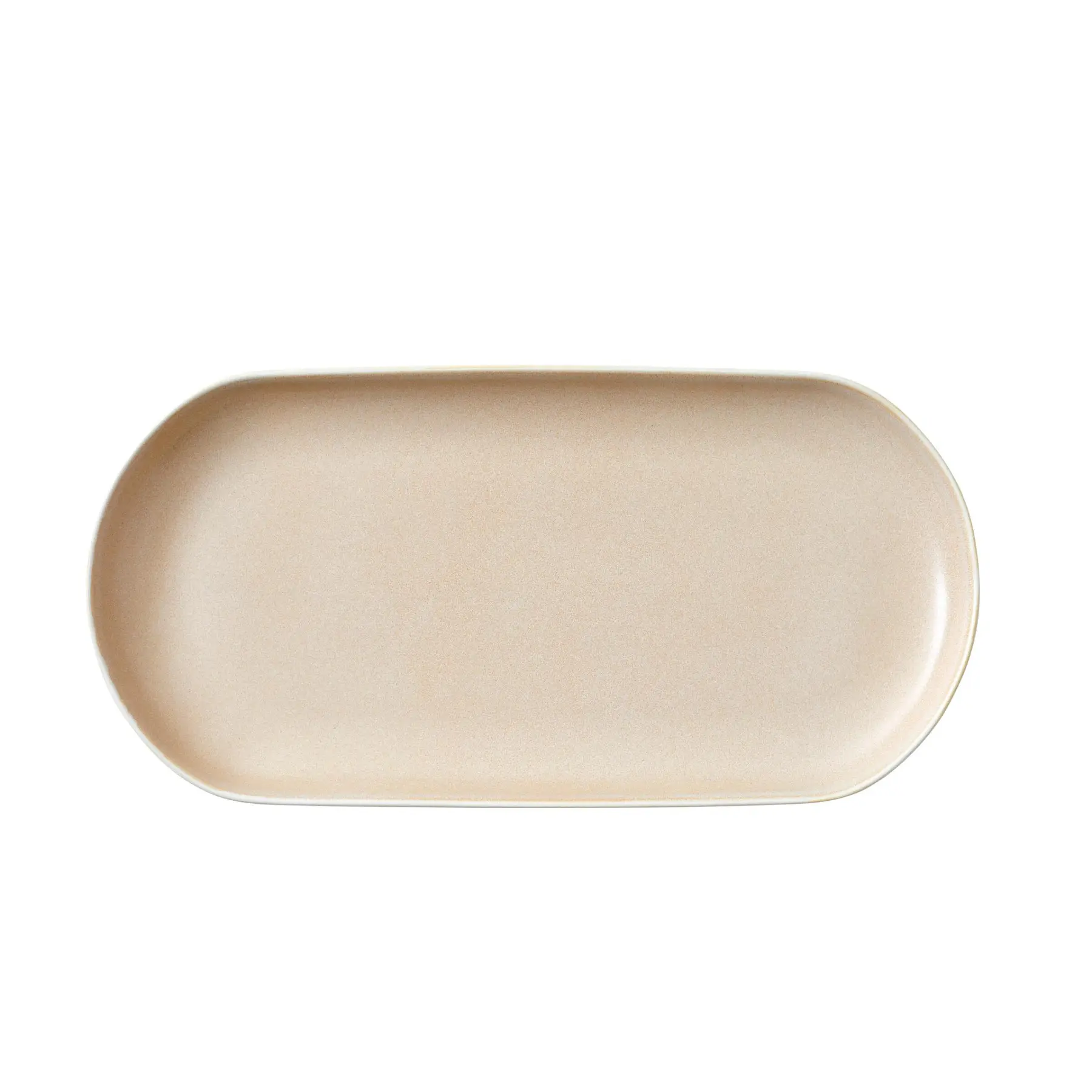 Studio Round Plato para servir North (x2) BEIGE